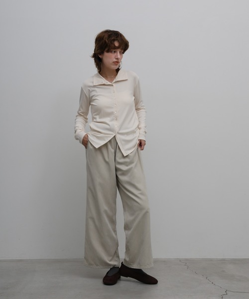 select MOCA(セレクトモカ)の「【4サイズ展開】フェイクスウェードバレエシューズ(バレエシューズ・レディース・ブラック/ダークブラウン・LARGE/MEDIUM/SMALL/X-LARGE)」の3枚目の写真
