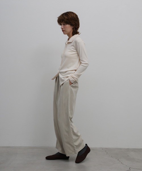 select MOCA(セレクトモカ)の「【4サイズ展開】フェイクスウェードバレエシューズ(バレエシューズ・レディース・ブラック/ダークブラウン・LARGE/MEDIUM/SMALL/X-LARGE)」の13枚目の写真