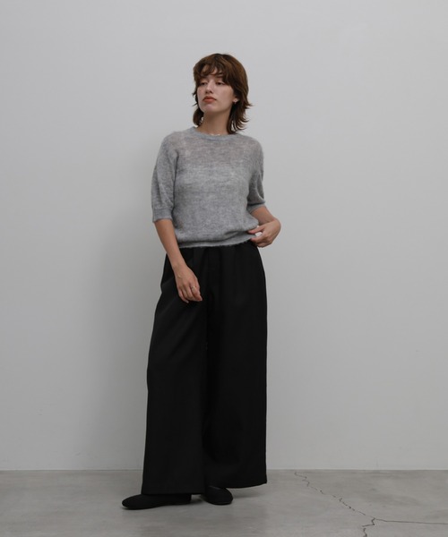 select MOCA(セレクトモカ)の「【4サイズ展開】フェイクスウェードバレエシューズ(バレエシューズ・レディース・ブラック/ダークブラウン・LARGE/MEDIUM/SMALL/X-LARGE)」の17枚目の写真