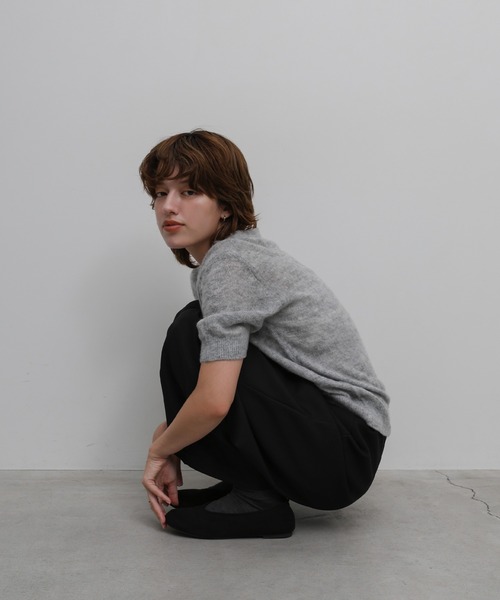 select MOCA(セレクトモカ)の「【4サイズ展開】フェイクスウェードバレエシューズ(バレエシューズ・レディース・ブラック/ダークブラウン・LARGE/MEDIUM/SMALL/X-LARGE)」の4枚目の写真