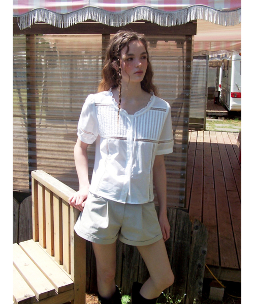 ETMON（エトモン）の「Turn Up Short Pants, Light Beige（その他パンツ・レディース・その他・SMALL/MEDIUM）」の5枚目の写真