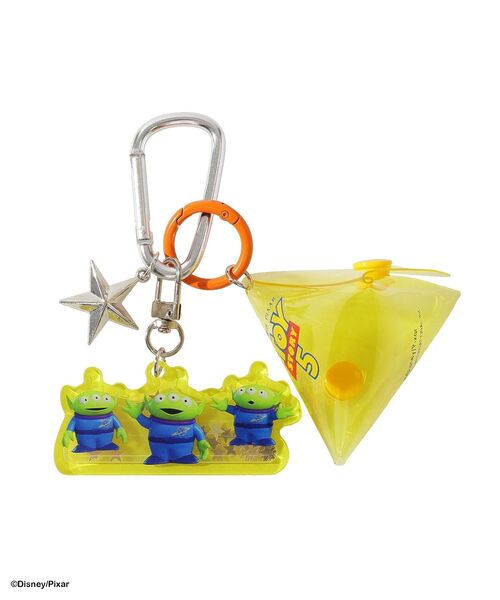 Disney(ディズニー)の「【TOY STORY 5】ポーチ付きシャカシャカチャーム(コインケース・レディース・グリーン/ブルー/ピンク/イエロー・FREE)」の14枚目の写真