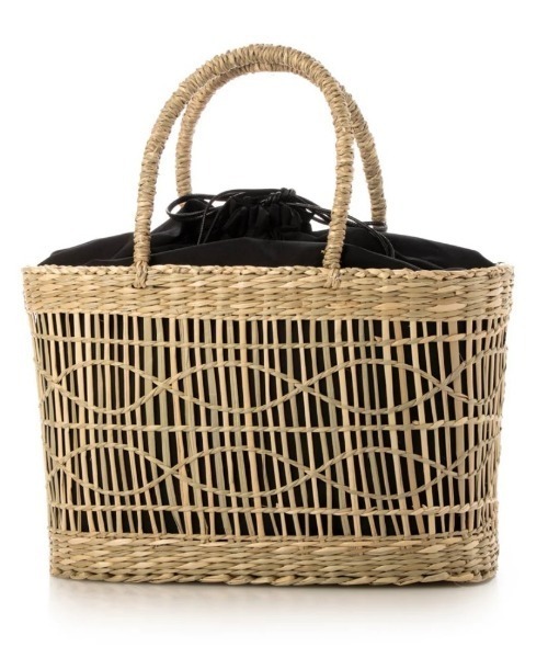 CACHELLIE（カシェリエ）の「SEAGRASS TOTE / S（かごバッグ・レディース・ナチュラル・FREE）」の2枚目の写真