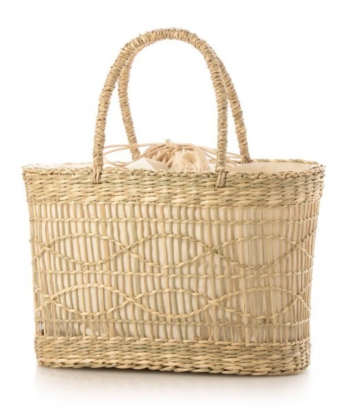 CACHELLIE（カシェリエ）の「SEAGRASS TOTE / S（かごバッグ・レディース・ナチュラル・FREE）」の5枚目の写真