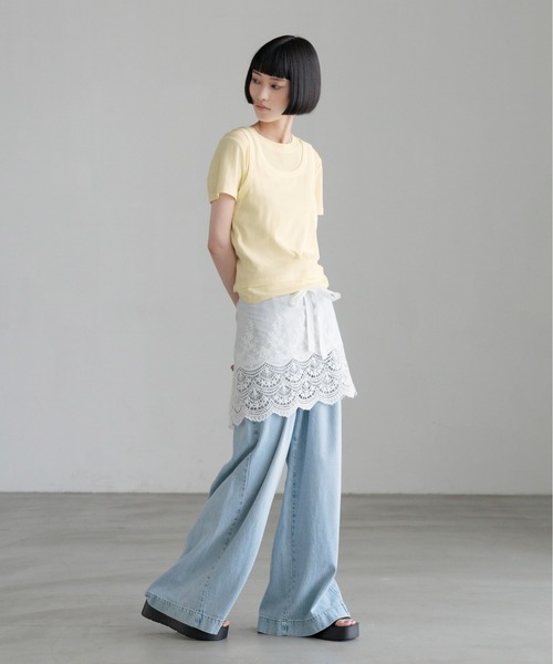 LOWRYS FARM(ローリーズファーム)の「2PタンクレイヤードSS 1048915(Tシャツ/カットソー・レディース・ブラック/イエロー/ホワイト・FREE)」の11枚目の写真