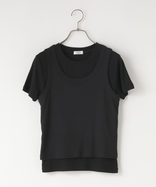 LOWRYS FARM(ローリーズファーム)の「2PタンクレイヤードSS 1048915(Tシャツ/カットソー・レディース・ブラック/イエロー/ホワイト・FREE)」の18枚目の写真