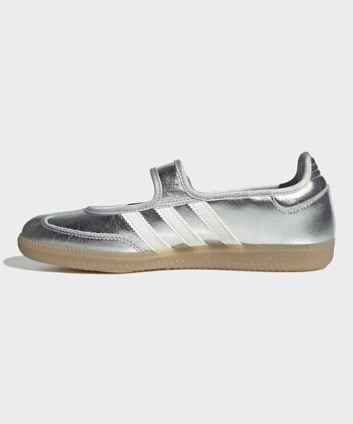adidas(アディダス)の「サンバ ジェーン シューズ / Samba Jane Shoes メリージェーンスニーカー / アディダスオリジナルス adidas Originals(スニーカー・レディース・シルバー・22.5cm/22.0cm/24.5cm/24.0cm/23.5cm/29.0cm/28.5cm/28.0cm/27.5cm/27.0cm/26.5cm/26.0cm/25.5cm/25.0cm/23.0cm)」の6枚目の写真