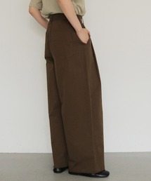 cheriella（シェリエラ）の「【cheriella】ペインタータックワイドパンツ　PAINTER TUCK WIDE PANTS（チノパンツ）」