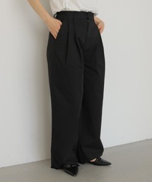 cheriella（シェリエラ）の「【cheriella】ペインタータックワイドパンツ　PAINTER TUCK WIDE PANTS（チノパンツ）」