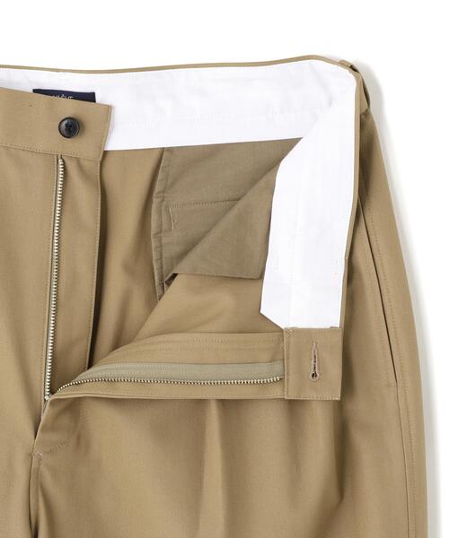 YLEVE(イレーヴ)の「YLEVE / HIGH TWIST COTTON PANTS(その他パンツ・メンズ・ベージュ/ブラック・3/4/5)」の9枚目の写真
