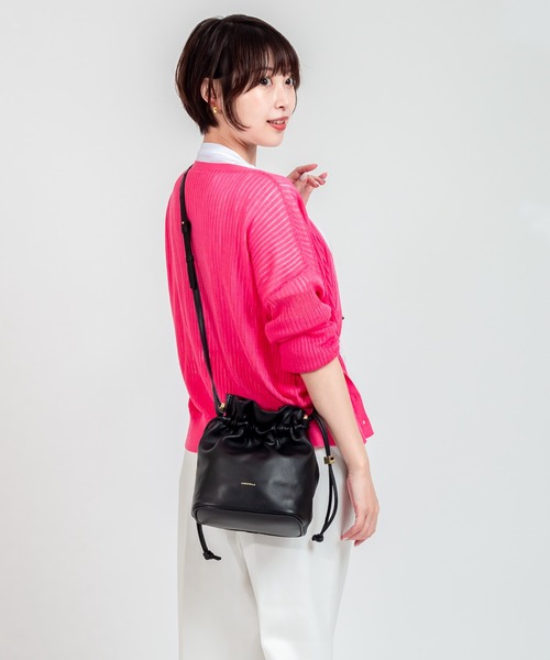 LORISTELLA(ロリステッラ)の「【LORISTELLA】巾着ハンドバッグ ショルダー ワンハンドル バッグ イタリア製 STELLA(ショルダーバッグ・レディース・シルバー/ゴールド/ベージュ系その他/ブラック・FREE)」の18枚目の写真