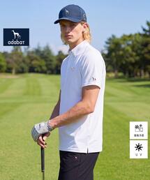 adabat | 【ADABAT NAVY】クールタッチカノコワッペン半袖ポロシャツ(ポロシャツ)
