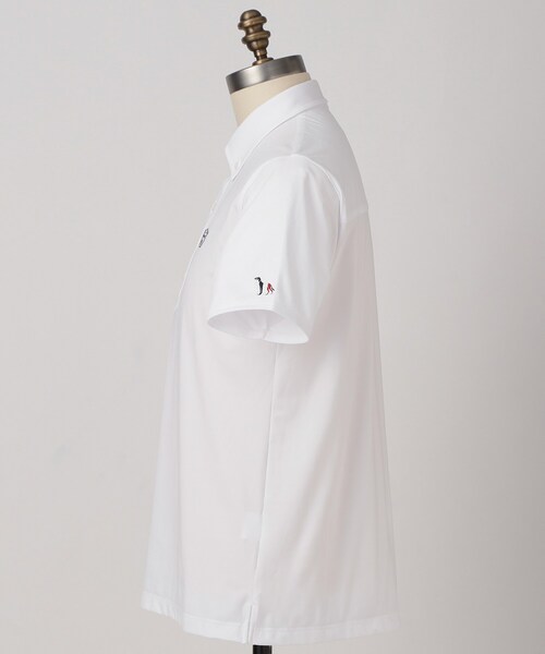 adabat(アダバット)の「【ADABAT NAVY】UVケア/接触冷感 クールタッチカノコワッペン半袖ポロシャツ(ポロシャツ・メンズ・ホワイト/ブルー系その他・52/50/48/46)」の15枚目の写真