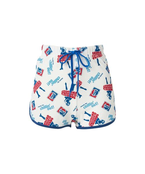 HYSTERIC GLAMOUR(ヒステリックグラマー)の「CHILLIN’OUT! 柄 ショーツ(その他パンツ・レディース・ピンク系その他/ホワイト系その他・FREE)」の1枚目の写真