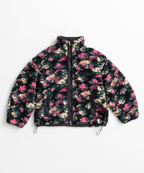 MAISON SPECIAL(メゾンスペシャル)の「Multi-Fabric Boa Blouson/マルチファブリックボアブルゾン(ブルゾン・レディース・ブラック/ピンク/ネイビー・FREE)」の17枚目の写真
