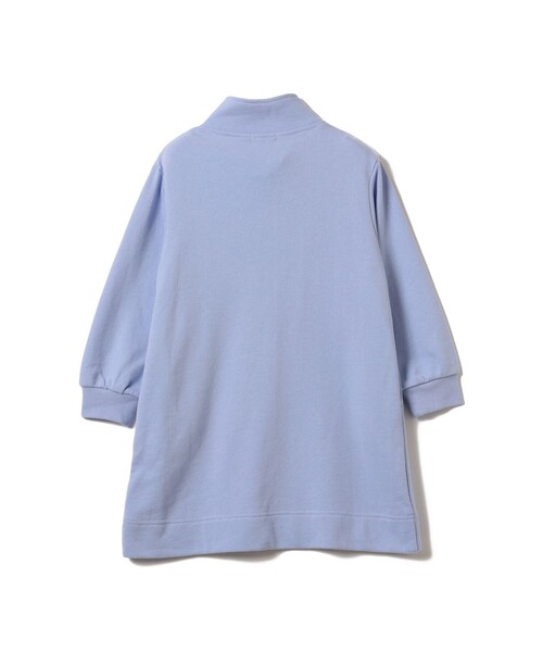 BEAMS mini(ビームスミニ)の「【WEB限定】スウェット ハーフジップ ワンピース 2026FW(90~140cm)公園 通園 通学 カジュアル(ワンピース・キッズ・ライトブルー/パープル系その他4・90/110/100/140/130/120)」の7枚目の写真