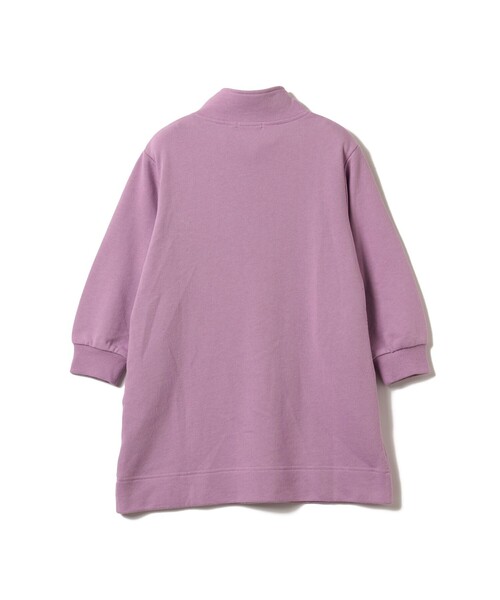 BEAMS mini(ビームスミニ)の「【WEB限定】スウェット ハーフジップ ワンピース 2026FW(90~140cm)公園 通園 通学 カジュアル(ワンピース・キッズ・ライトブルー/パープル系その他4・90/110/100/140/130/120)」の14枚目の写真