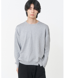 Slash line knit GREY
