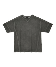 WANGGWAN（ワングァン）の「ベーシックピグメントウォッシュドブラックTシャツ（Tシャツ/カットソー）」