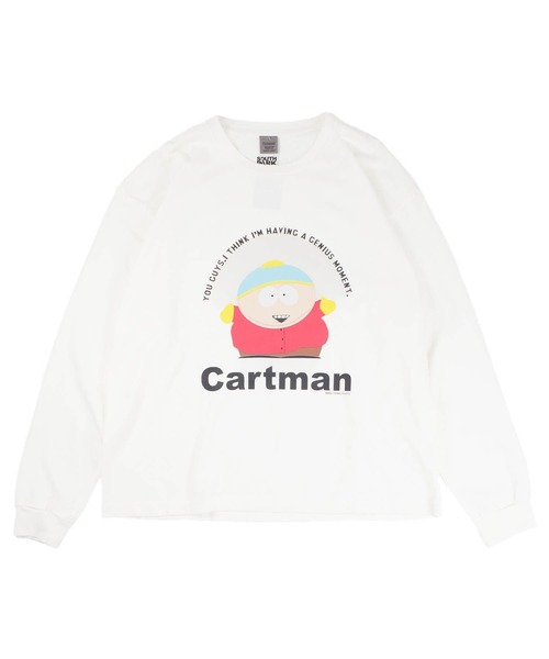 Peroxside(ペルオキシド)の「《Peroxside/ペルオキシド》SOUTH PARK Cartam LS TEE(Tシャツ/カットソー・メンズ・ホワイト/ブラック・1/2/3)」の3枚目の写真