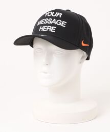 NIKE（ナイキ）の「NIKE ナイキ U YMH A-FRAME CAP キャップ IR0793 010BLACK/SFTY O（キャップ）」