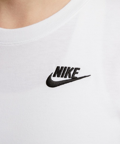 NIKE(ナイキ)の「NIKE ナイキ NSW クラブ S/S Tシャツ(Tシャツ/カットソー・レディース・サックスブルー・S/M/L/XL)」の7枚目の写真