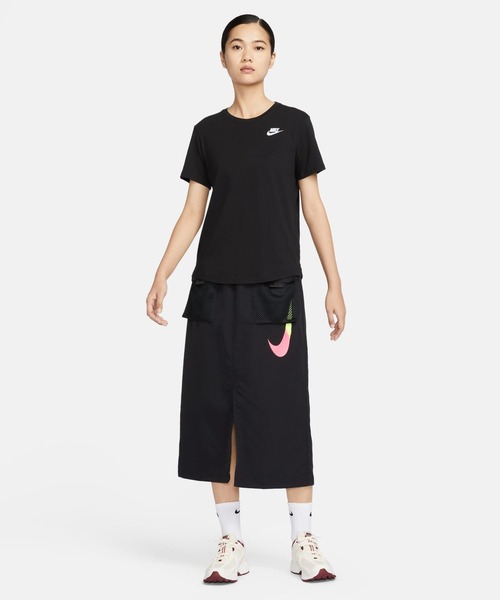 NIKE(ナイキ)の「NIKE ナイキ NSW クラブ S/S Tシャツ(Tシャツ/カットソー・レディース・サックスブルー・S/M/L/XL)」の10枚目の写真