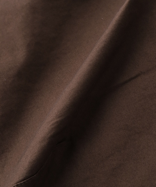 U by SPICK&SPAN(ユーバイスピックアンドスパン)の「SOMETHING / サムシング HANA TUCK CURVE TAPERED(チノパンツ・レディース・ブラウン・SMALL/MEDIUM)」の20枚目の写真
