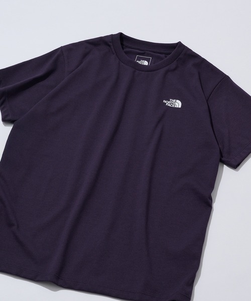 THE NORTH FACE(ザノースフェイス)の「【THE NORTH FACE】S/S BD SQAR LOGO T(Tシャツ/カットソー・レディース・ホワイト/ネイビー/ブラック・M/L)」の4枚目の写真