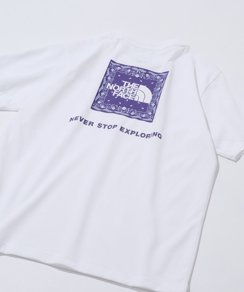 THE NORTH FACE(ザノースフェイス)の「【THE NORTH FACE】S/S BD SQAR LOGO T(Tシャツ/カットソー・レディース・ホワイト/ネイビー/ブラック・M/L)」の22枚目の写真