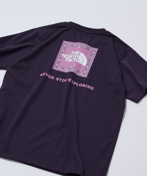 THE NORTH FACE(ザノースフェイス)の「【THE NORTH FACE】S/S BD SQAR LOGO T(Tシャツ/カットソー・レディース・ホワイト/ネイビー/ブラック・M/L)」の14枚目の写真