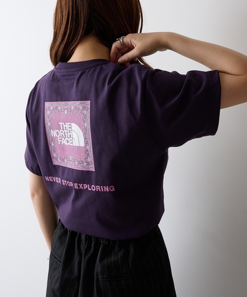 THE NORTH FACE(ザノースフェイス)の「【THE NORTH FACE】S/S BD SQAR LOGO T(Tシャツ/カットソー・レディース・ホワイト/ネイビー/ブラック・M/L)」の16枚目の写真