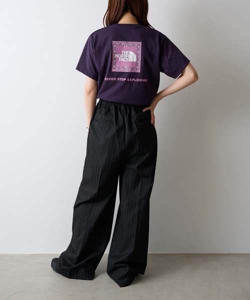 THE NORTH FACE(ザノースフェイス)の「【THE NORTH FACE】S/S BD SQAR LOGO T(Tシャツ/カットソー・レディース・ホワイト/ネイビー/ブラック・M/L)」の20枚目の写真