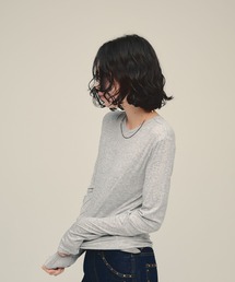 【eL】Sheer Fit Soft Pullover LS/1063183