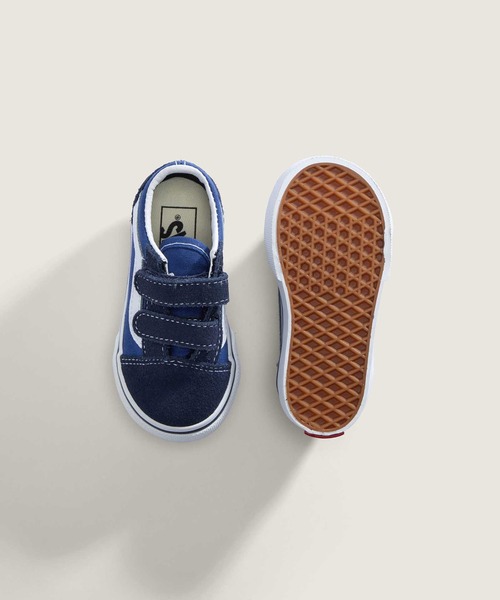 VANS（バンズ）の「トドラー オールドスクール V / T OLD SKOOL V VN000D3YNVY1（スニーカー・キッズ・ネイビー・5/6/8/10）」の3枚目の写真