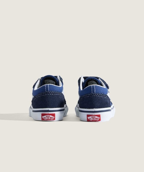 VANS（バンズ）の「トドラー オールドスクール V / T OLD SKOOL V VN000D3YNVY1（スニーカー・キッズ・ネイビー・5/6/8/10）」の4枚目の写真