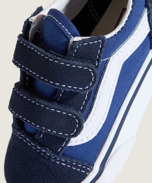 VANS（バンズ）の「トドラー オールドスクール V / T OLD SKOOL V VN000D3YNVY1（スニーカー・キッズ・ネイビー・5/6/8/10）」の5枚目の写真