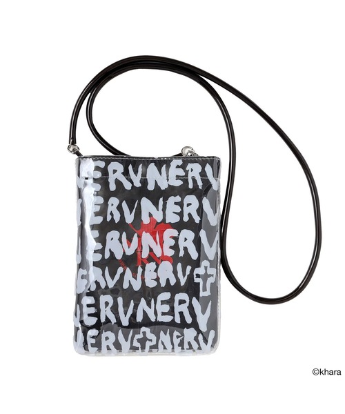 RADIO EVA(ラヂオエヴァ)の「RADIO EVA A340 RADIO EVA × IKUMI KAKIHARA B6 BAG by nana-nana(ショルダーバッグ・レディース・ブラック×ホワイト・FREE)」の1枚目の写真