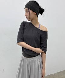 BLACKUP｜ブラックアップのTシャツ/カットソー（オフショルダー）通販