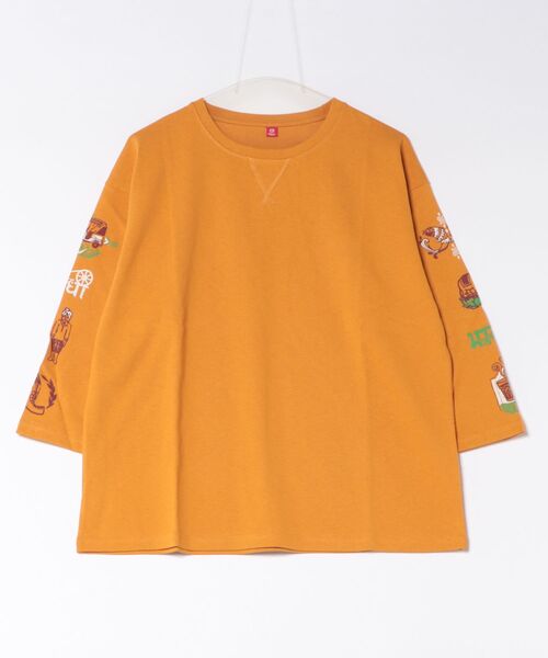 チャイハネ(チャイハネ)の「【チャイハネ】ヒンディカナTシャツ(Tシャツ/カットソー・レディース・ホワイト/ブラック/マスタード・FREE)」の3枚目の写真