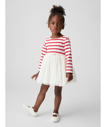 GAP（ギャップ）の「ミックスメディア チュールワンピース (幼児・ベビー)（ワンピース）」