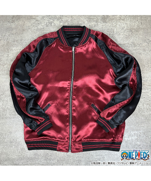 SILVER BULLET（シルバーバレット）の「『ONE PIECE/ワンピース』赤髪のシャンクススカジャン（スカジャン・メンズ・ブラック・XL/L）」の11枚目の写真