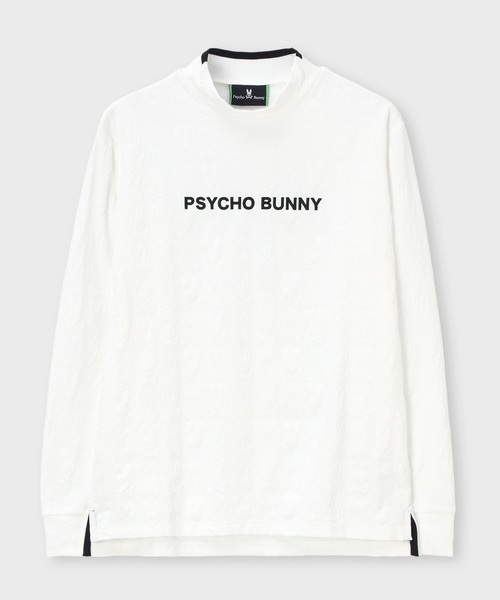 Psycho Bunny（サイコバニー）の「[GOLF]バニーモノグラムJQ ライトモックネックTシャツ（Tシャツ/カットソー・メンズ・ブラック/ホワイト・LARGE/X-LARGE/MEDIUM）」の6枚目の写真