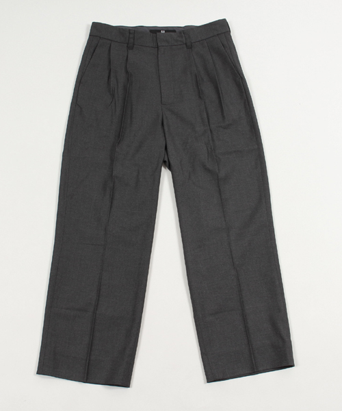 CAMBIO(カンビオ)の「mp4166 - Stretch TR Twill 2 Tack Wide Pants パンツ(その他パンツ・メンズ・ベージュ/ブラック/グレー系その他・L/M)」の11枚目の写真