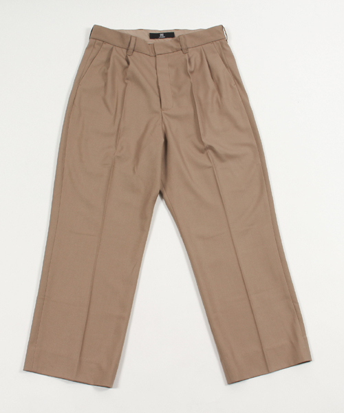 CAMBIO(カンビオ)の「mp4166 - Stretch TR Twill 2 Tack Wide Pants パンツ(その他パンツ・メンズ・ベージュ/ブラック/グレー系その他・L/M)」の13枚目の写真