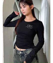 【骨格ウェーブ向け】サイドドロストロングTシャツ