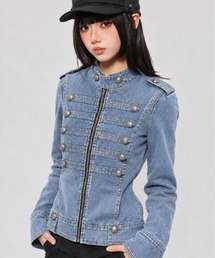 ナポレオンデザインデニムジャケット