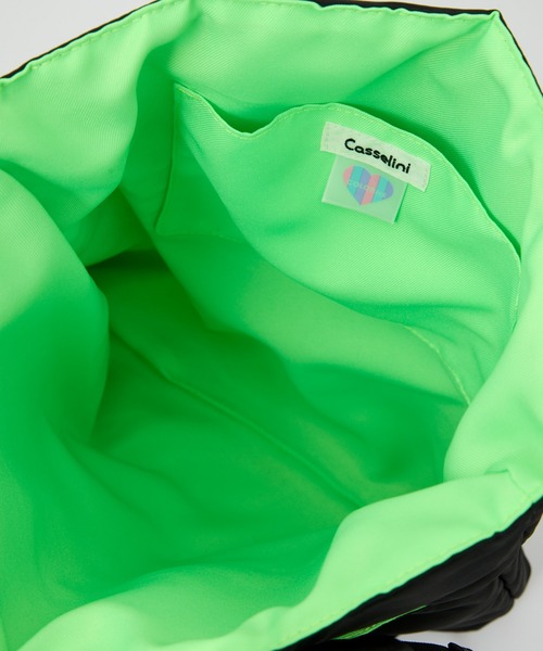 Casselini(キャセリーニ)の「【Casselini】COLORME別注リボントートバッグ(野崎智子着用)(トートバッグ・レディース・ブラック/カーキ・FREE)」の14枚目の写真