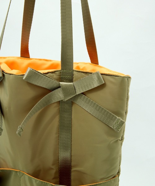 Casselini(キャセリーニ)の「【Casselini】COLORME別注リボントートバッグ(野崎智子着用)(トートバッグ・レディース・ブラック/カーキ・FREE)」の19枚目の写真