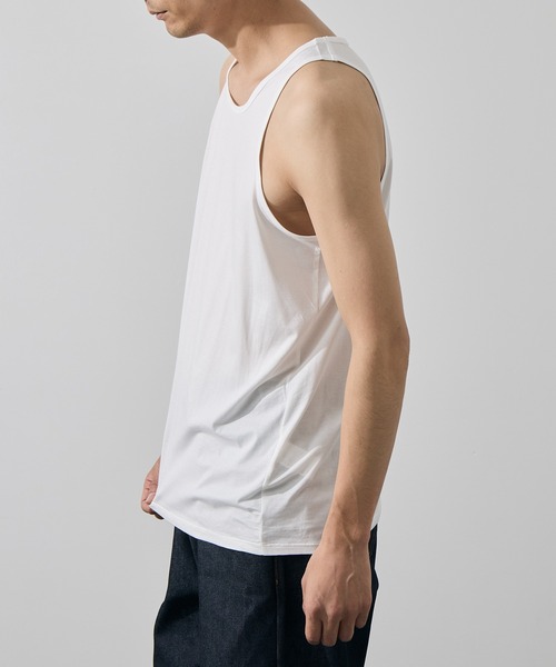 KANEMASA PHIL.（カネマサフィル）の「【KANEMASA PHIL./カネマサフィル】別注 46G Cotton Thin Pack Tank（タンクトップ・メンズ・その他2/その他1・L/M）」の4枚目の写真